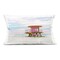 Stupell Industries Lifeguard Hut with Pastel Sky Decorative Printed Pillow design by Seven Trees Design, 14 x 7 x 20